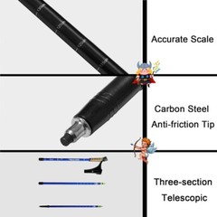 1 Pair All Terrain Trekking Hiking Poles Backpacking Adjustable Walking Sticks