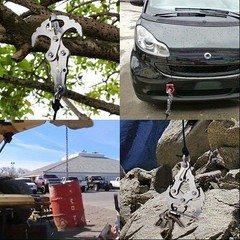 Exceptional Stainless Steel 4-Claw Folding Hook – Hiking, Camping, Backpack Fix