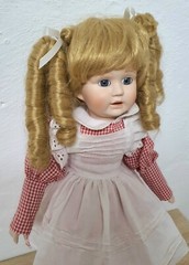 Artist doll porcelain doll 40 cm collector rarity Vintage