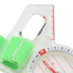 Orienteering Compass Clear Multifunction Thumb Compass For Camping