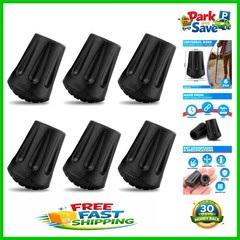 Lightweight Replacement Tips for Hiking Poles – 6 Pack, Great Traction