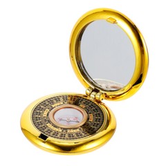 1pc camping survival compass compass survival chinese bagua mirror ornaments
