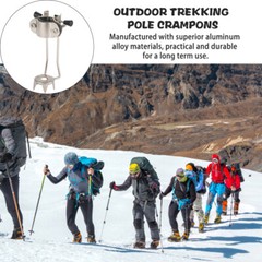 Ice Attachment Tip for Snow Walking Cane Ice Gripper Retractable Ice Cane Tips