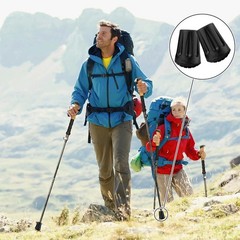 6Pcs Trekking Poles Tips Hiking Accessories – Cane Tips for Walking Sticks Ru…