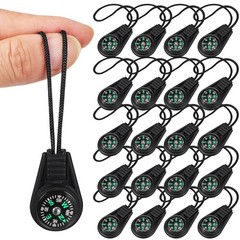 20Pcs Compact Compass Bulk Set ABS Outdoor Navigation