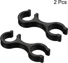 Trekking Pole Clips, 2Pcs Walking Stick Accessories Double Rod Buckle Connector