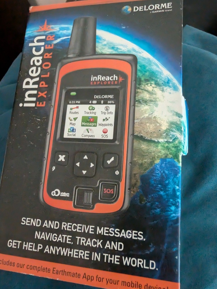 DeLorme AG-008727-201 InReach Explorer Two Way Satellite Communicator with Built