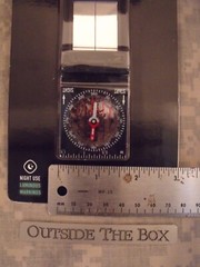 Emergency/Survival: Silva MINI Compass, Waterproof, Night Use, Scale, Mirror