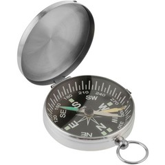 Coghlan’s Magnetic Pocket Compass with Metal Case, Luminous Dial, Pocket Size