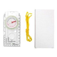 Outdoor Compasses Acrylic Orienteering Compasses with Scale for Map Reading