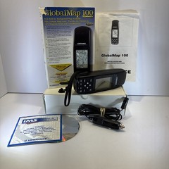 Tested Working Lowranc Globalmap 100 Plus GPS Receiver with Box Manual and More!