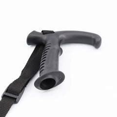 Walking Cane Handle Grip Unipod Handle Trekking Rod Adapter Hiking Pole Grip
