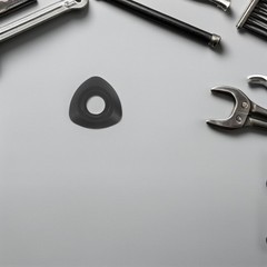 10Pcs Black Tpr Trekking Pole Snow and Mud Baskets Hiking Accessories