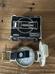 Vintage HeavyDuty MIL-SPEC YOCOYAMA LENSATIC COMPASS Made in Japan NEW-OLD-STOCK