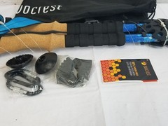 Evocrest Carbon Fiber Trekking Poles 2 Pcs Lightweight Collapsible New W/Bag