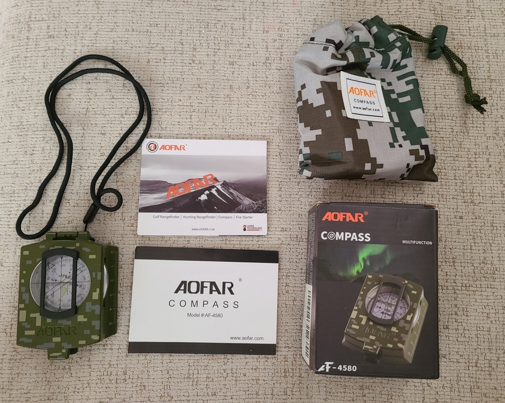 AOFAR Multifunction Compass AF-4580