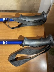 Blue ll Bean Snow Trek Hiking Retractable Hiking Stick