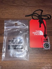 The North Face x Supreme Plastic Compass Pendant on Cord/Lanyard Clear/Black
