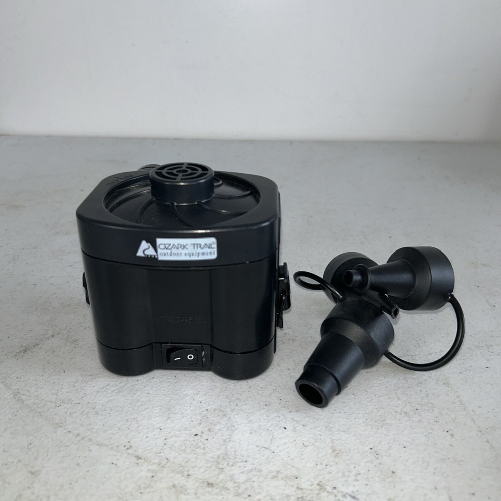 Ozark Trail Quick-Fill Cordless 4D Battery Operated Air Pump Inflates