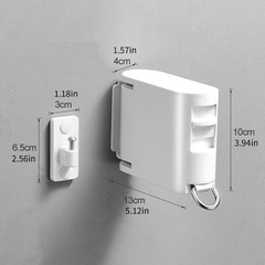 Damage Release Installation Stretchable Clothesline Delicate Design Easy To
