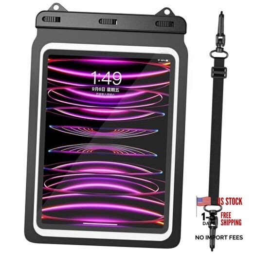 Universal iPad Waterproof Case Dry Bag Pouch for iPad Pro 12.9″ 12.9inch
