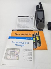 Garmin Rino 530HCx Handheld 2Way Radio And GPS w/ Accessories