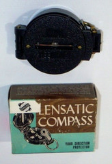 Vintage Stansales Engineer Lensatic Compass #550