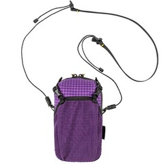 Portable Nylon Backpack Strap Pouch with Waterproof Coating and Phone Holder