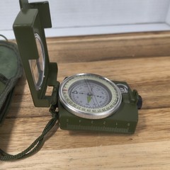 Military Style Waterproof Hiking Survival Compass – Boy Scout Outdoor Navigation