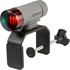 Portable Marine LED Navigation Light Kit, Waterproof, Shockproof, Gray