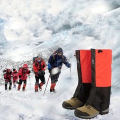 Waterproof Leg Gaiters Hiking Snow Sand Protection Ski Mountaineering Gear