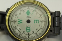 Vintage Coleman Advertising Engineer Lensatic Compass