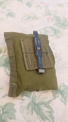 1977 U.S. Cammenga Phosphorescent Military Compass Model 27 With Pouch