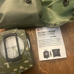 Compass SE Military Prismatic Sighting Compass Survivor Series Camouflage CC4580