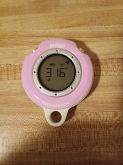 AS-IS Bushnell BackTrack GPS Personal Location Device Compass 360052 Pink