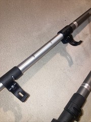 LL Bean Hikelite 4-Season 7075 Tele 3 Carbon Power Lock 2.1 Hiking Poles NEW CON