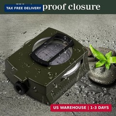 Compasses，Hiking Compass for Survival with ，Waterproof Durable and Pocket-SizedT