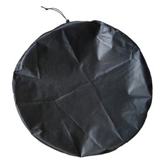Outdoor Drum Lid Cover for 55 Gallon Openings in Coated Fabric