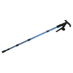 2 Telescopic Walking Sticks Lightweight Adjustable For Hiking Outdoors