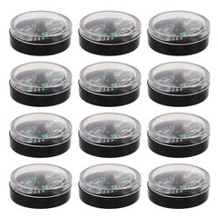 12pcs Compass 20mm Compact Lightweight For Outdoor Activities