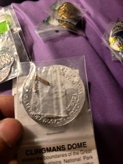 Collectors Edition. Walking Stick Medallions Great Smoky Mtns