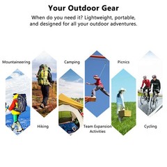 Outdoor Rainproof Rain Skirt Portable Foldable Hiking Skirt Silicone Coat NNMK