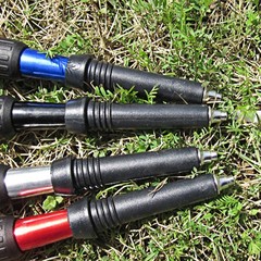 8Pcs Carbon Tungsten Steel Trekking Pole Accessories Durable for Hiking Use