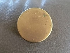 Vtg Sun Mfg. Co. Brass Cased Navigational Pocket Compass Sun Dial Hiking Hunting