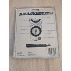 Swiss Army Brand DS-40 Compass Model 36003 Folding Sighting Mirror Lanyard NIB