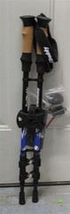 TRAILBUDDY Trail Stick BLACK 24.5-54″NEW