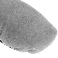 2Pcs Lightweight Grey Crutch Padding Soft Sponge Material Anti-Collision Covers