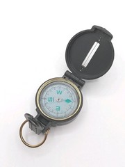 Vintage Engineer Lensatic Compass Made In Taiwan Tested And Works B20