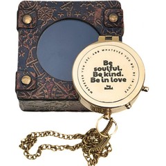For I Know The Plans I Have For You Brass Magnetic Compass Engraved with Scri…