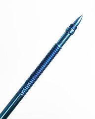 Handcrafted Convertible Titanium Walking Cane with Ice Ferrule – One of a Kind